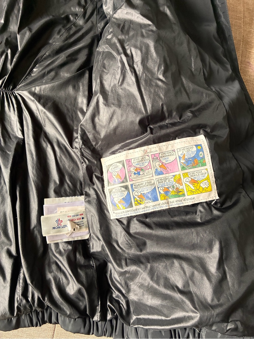 Moncler Black Shiny Quilted Jacket (unsure of authenticity) - Picture 2 of 10